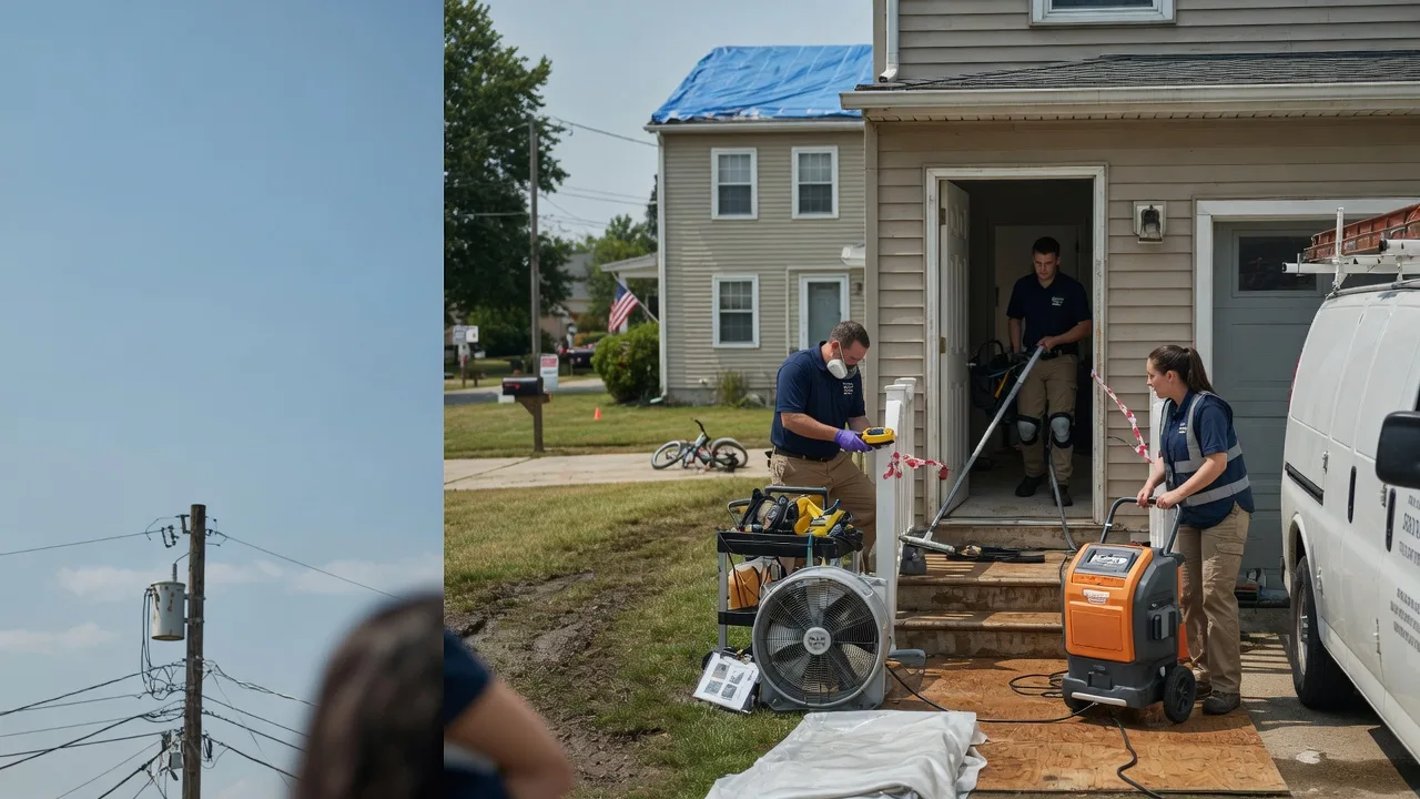 Water Damage Repair in Monroe, SD near me